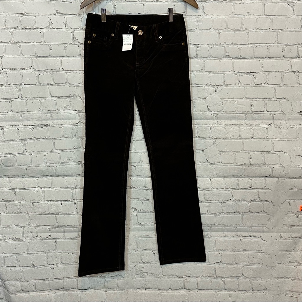 J. Crew Black Straight Leg Pants
